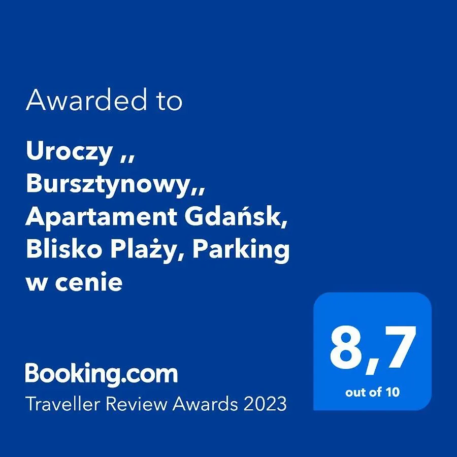Uroczy ,, Bursztynowy,, Apartament Gdansk, Blisko Plazy, Parking W Cenie Apartment Poland